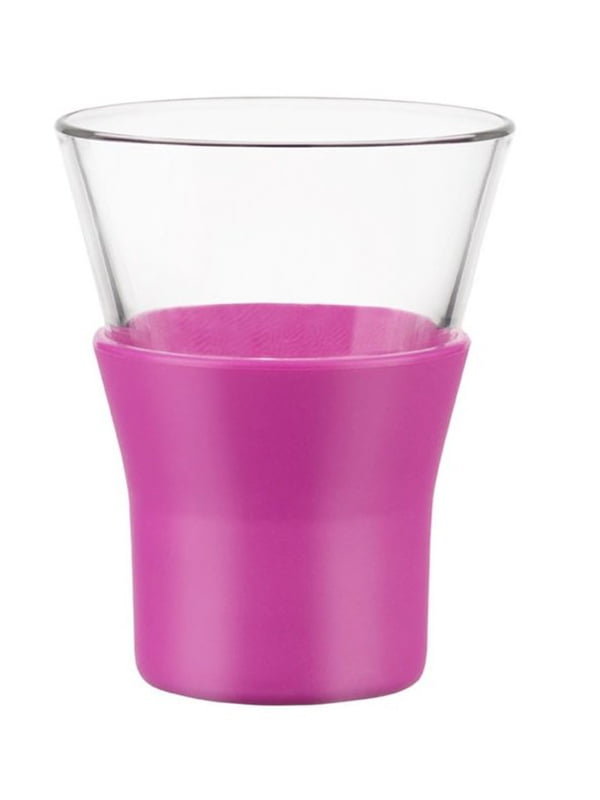 Склянка для капучино з кольоровою резинкою (220 мл) | 5117247