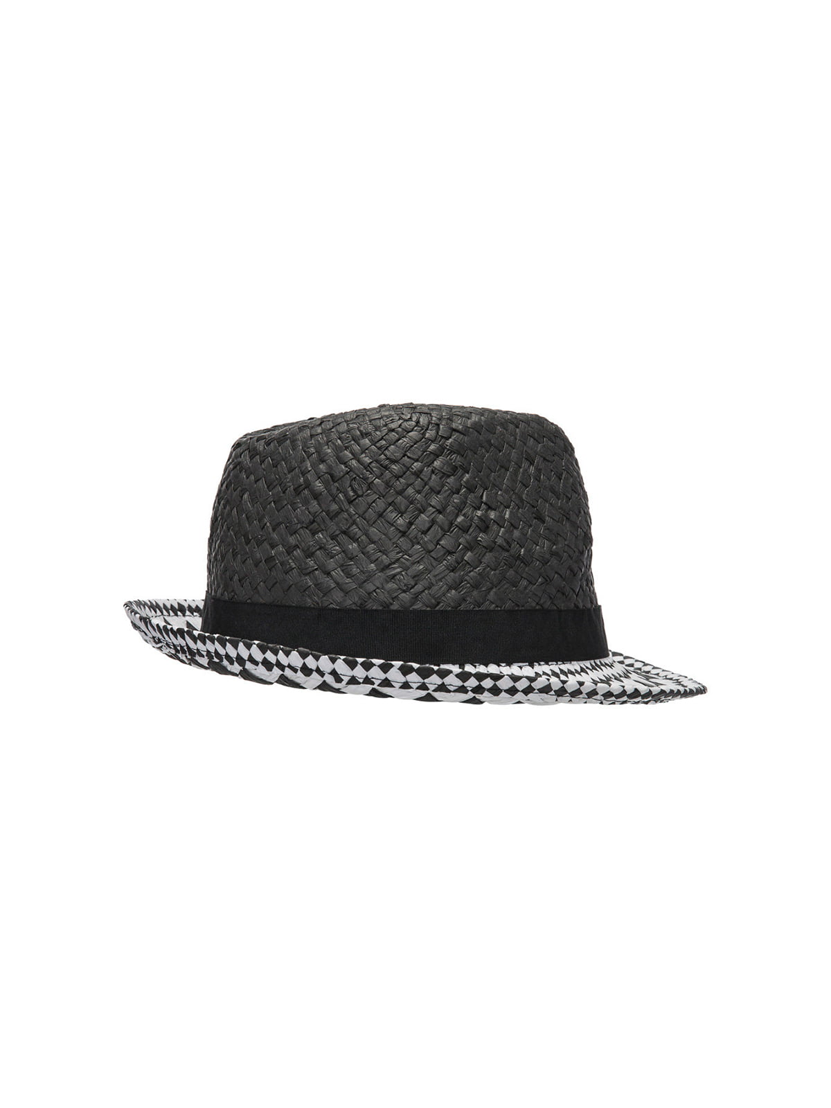 Шляпа черно-белая | 4890477