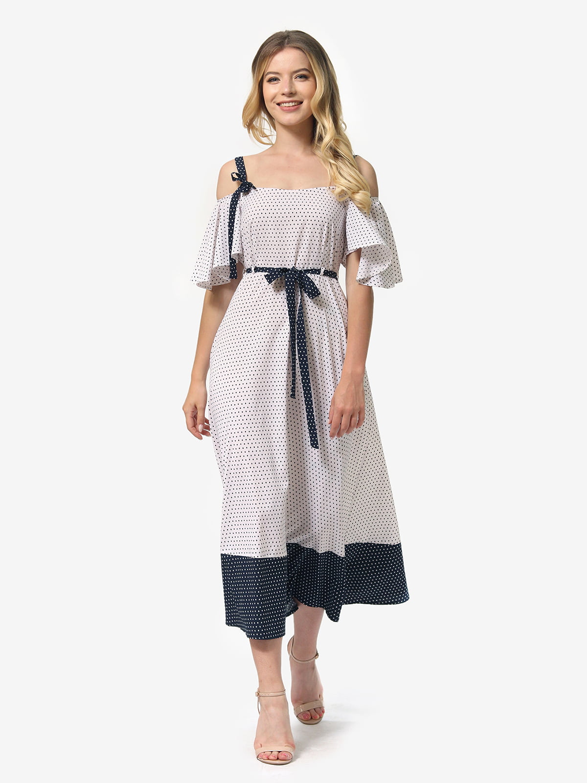 Сукня біло-синя | 5126148