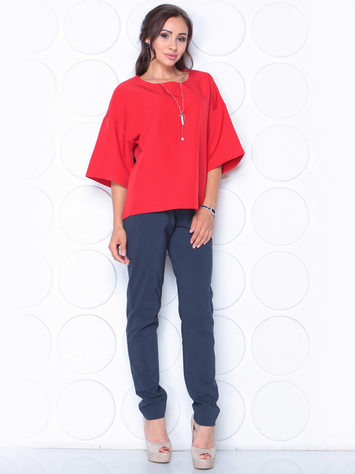 Блуза червона | 5163359