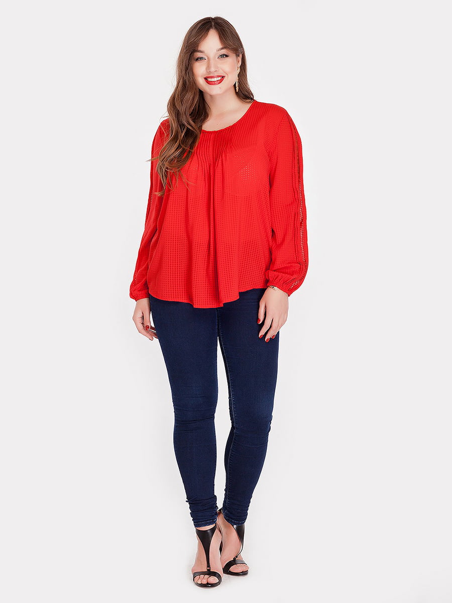 Блуза червона | 5168684
