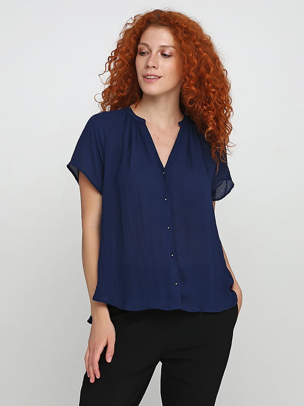 Блуза синяя | 5170983