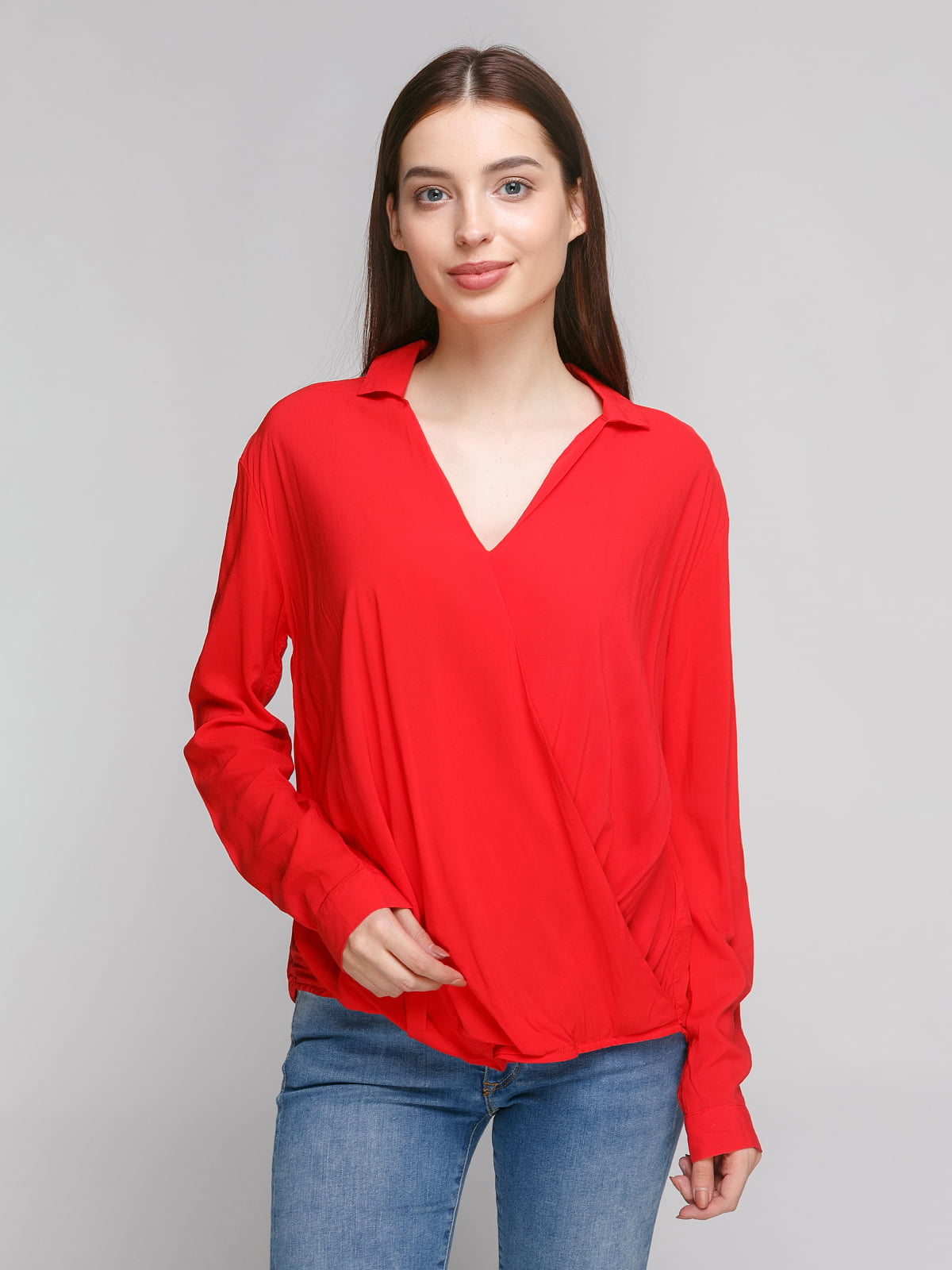 Блуза красная | 4546608