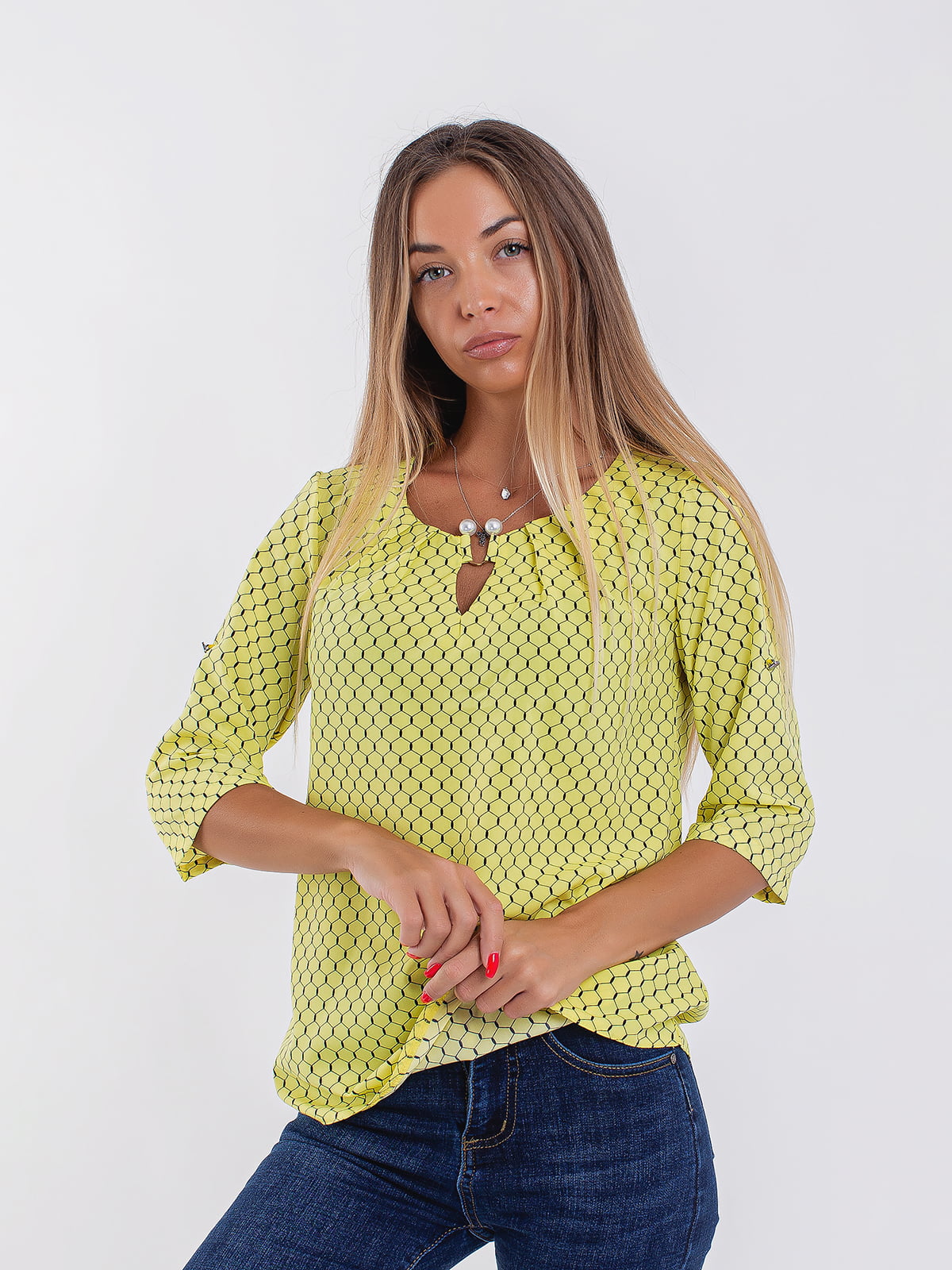 Блуза желтая | 5194005