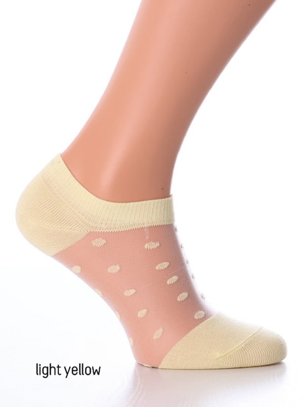 Шкарпетки ніжно-жовті | 5198352
