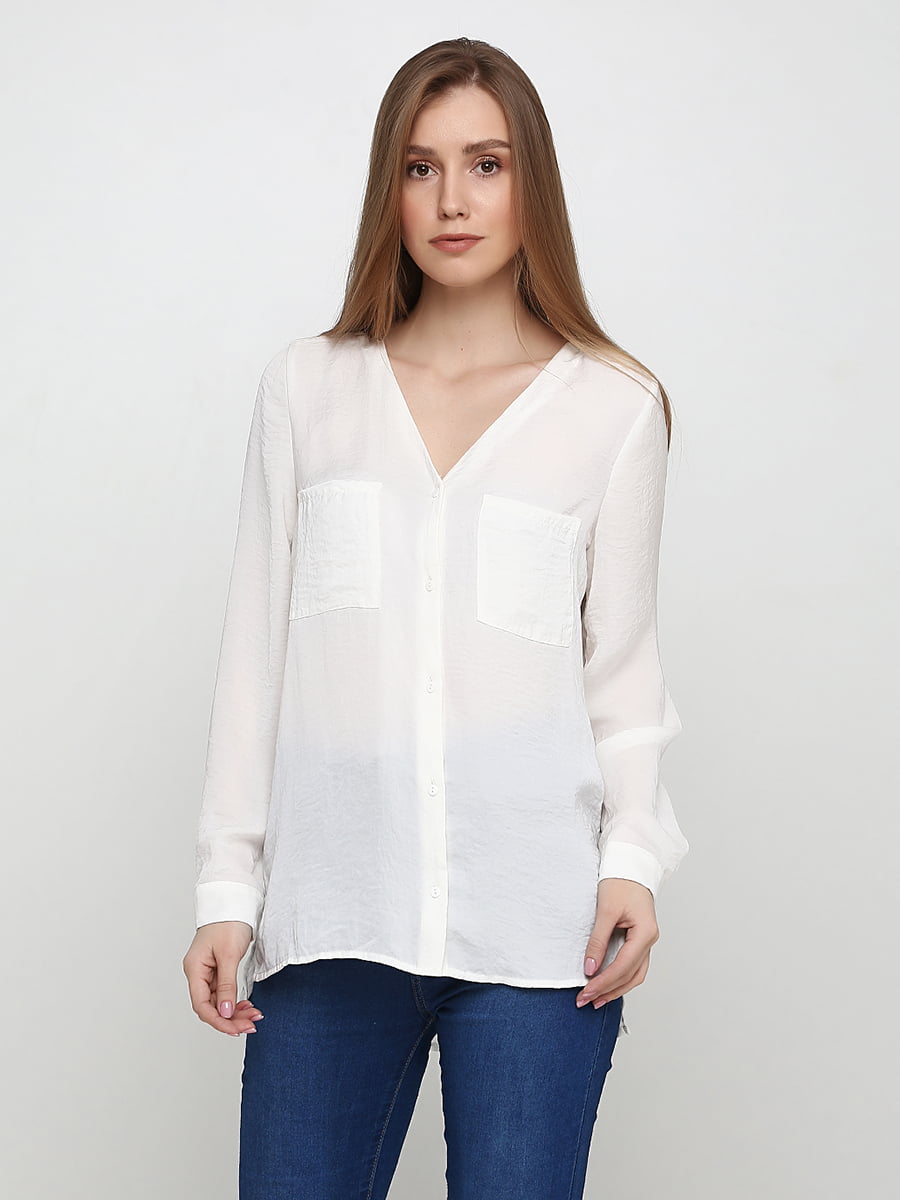 Блуза молочного кольору | 5197411