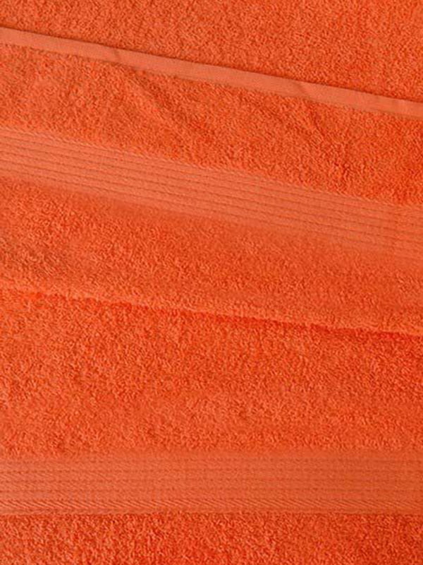 Полотенце махровое оранжевое | 5213034