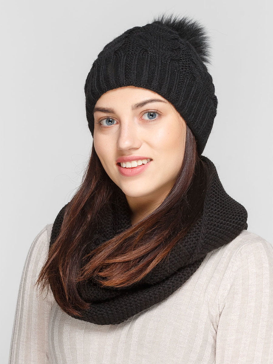 Комплект: шапка и шарф-снуд | 5211065