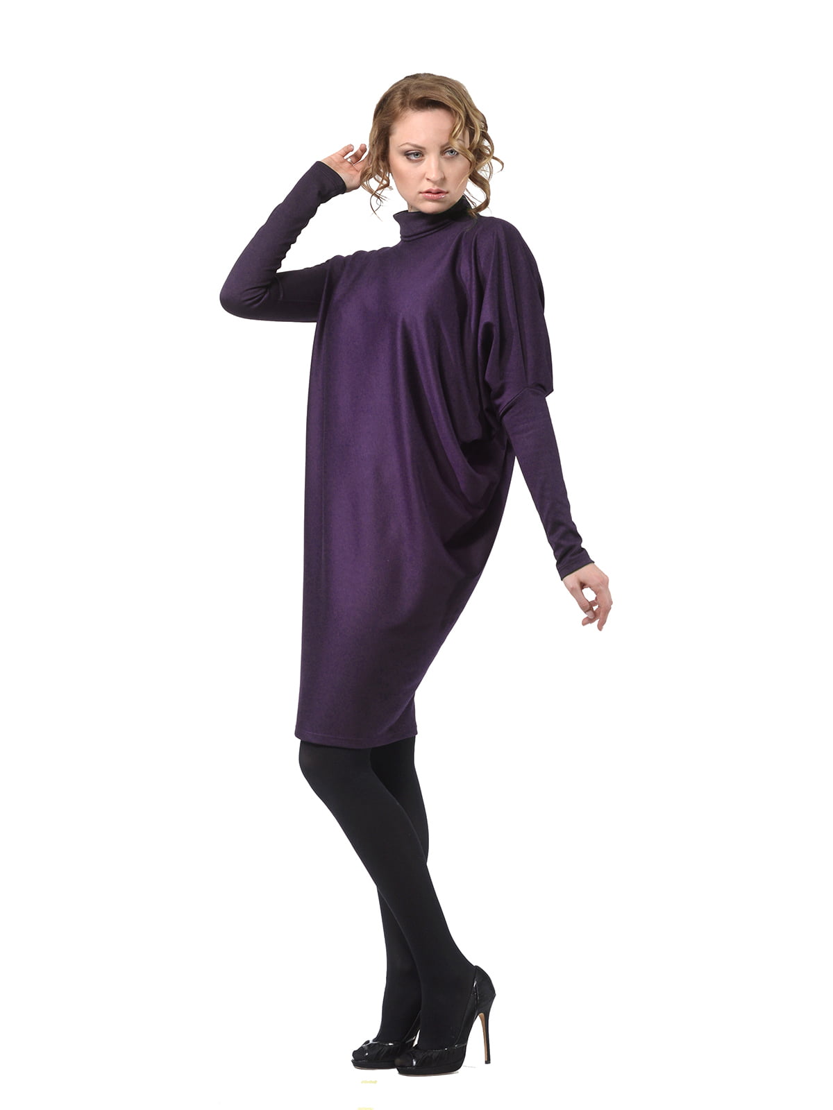 Сукня-туніка фіолетова | 4723964