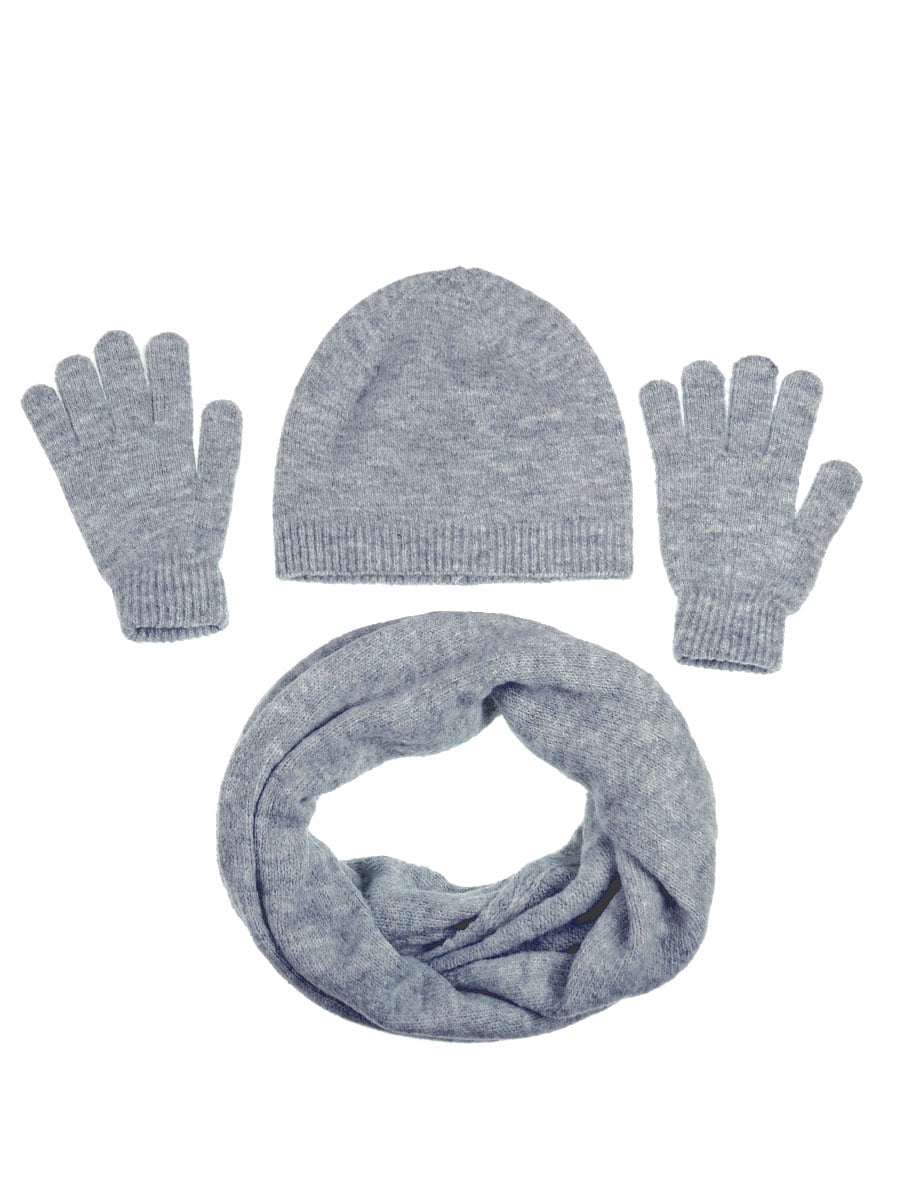 Комплект: шапка, шарф и перчатки | 5217902
