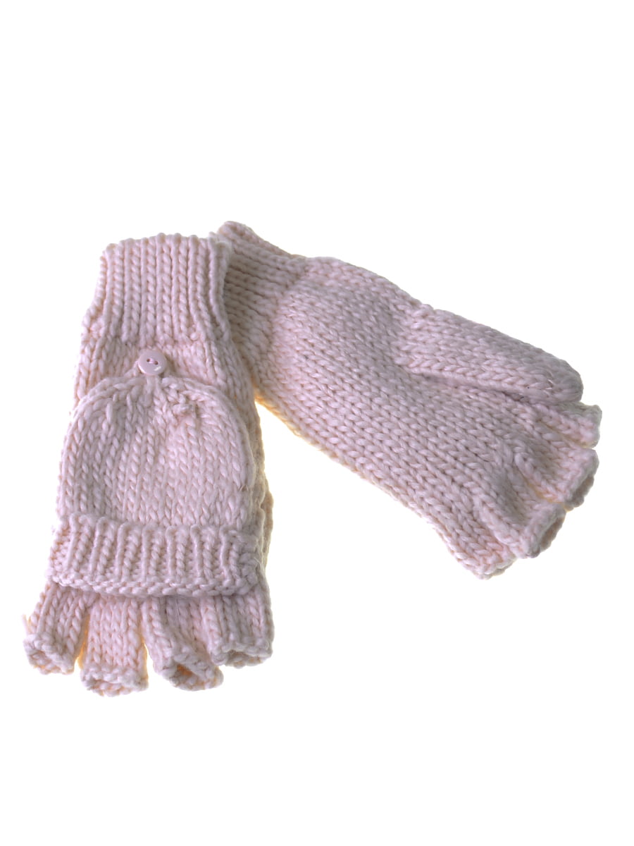 Перчатки-рукавицы розовые | 5217938