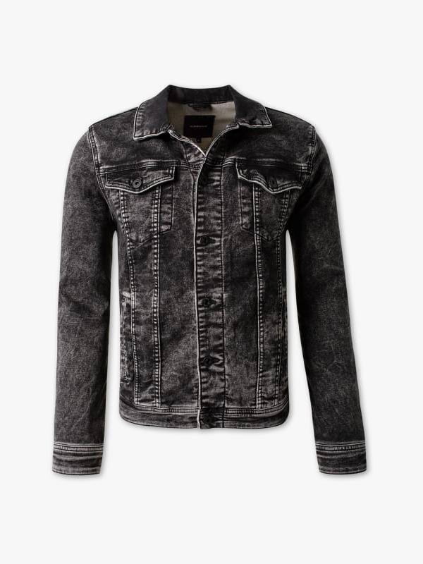Куртка джинсова темно-сіра | 5232514