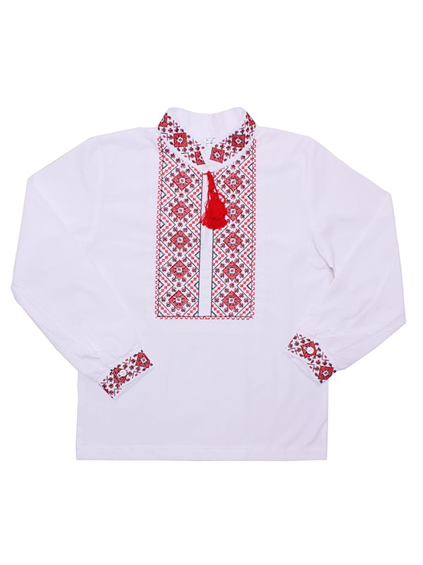 Рубашка-вышиванка белая | 5248358