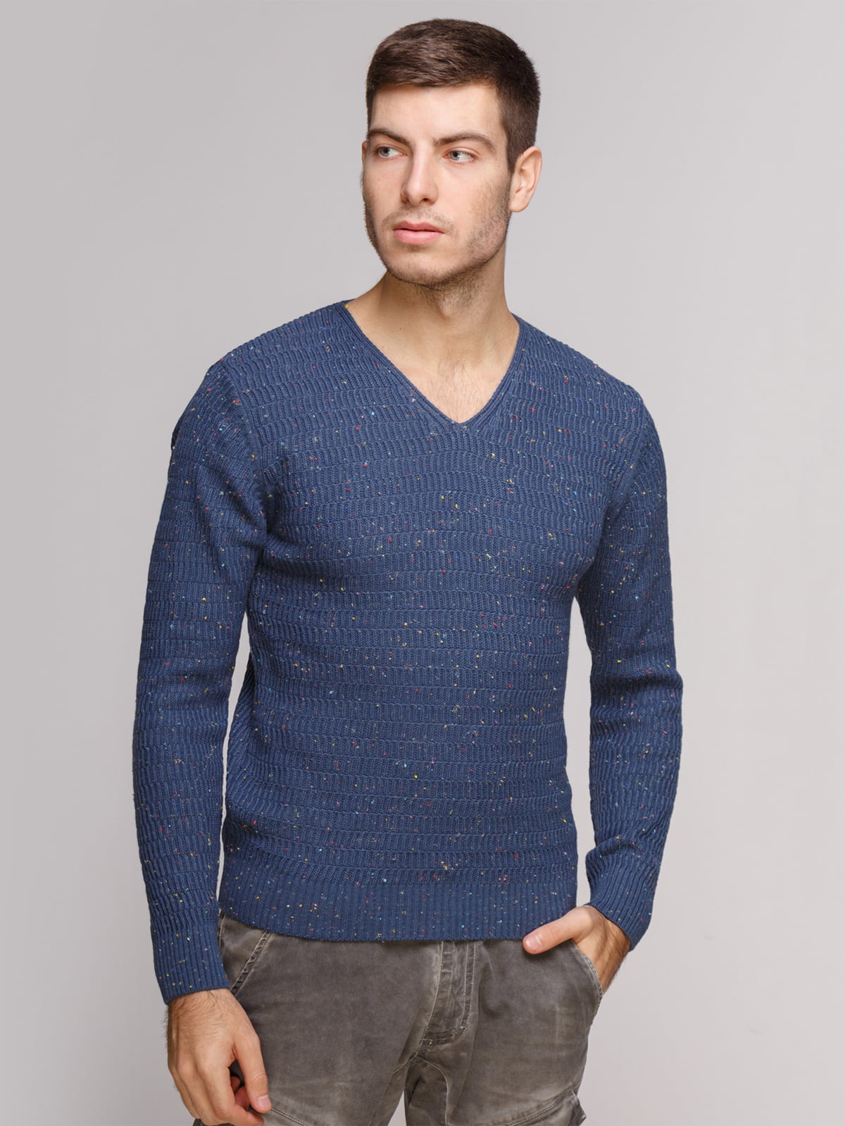 Пуловер синий | 5241063