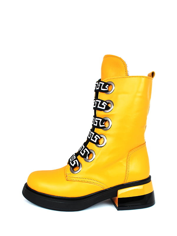 Ботинки желтые | 5265341
