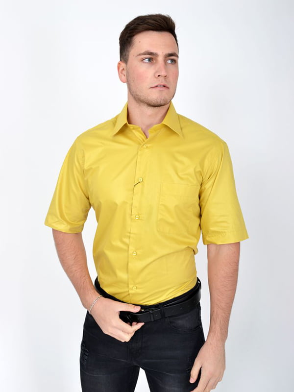 Рубашка желтая | 5276140