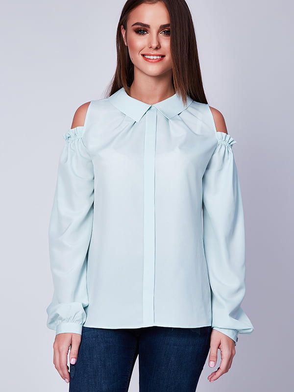 Блуза бірюзова | 5282042