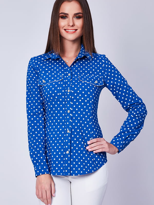 Блуза блакитна | 5282050