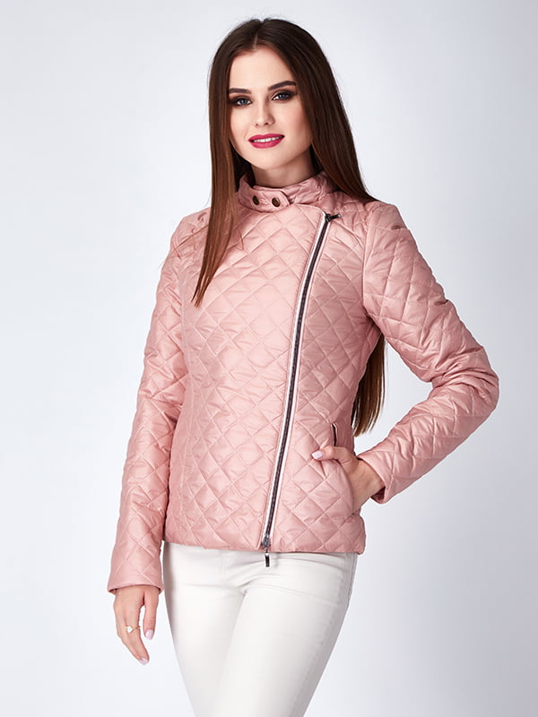 Куртка попільно-рожева | 5282330