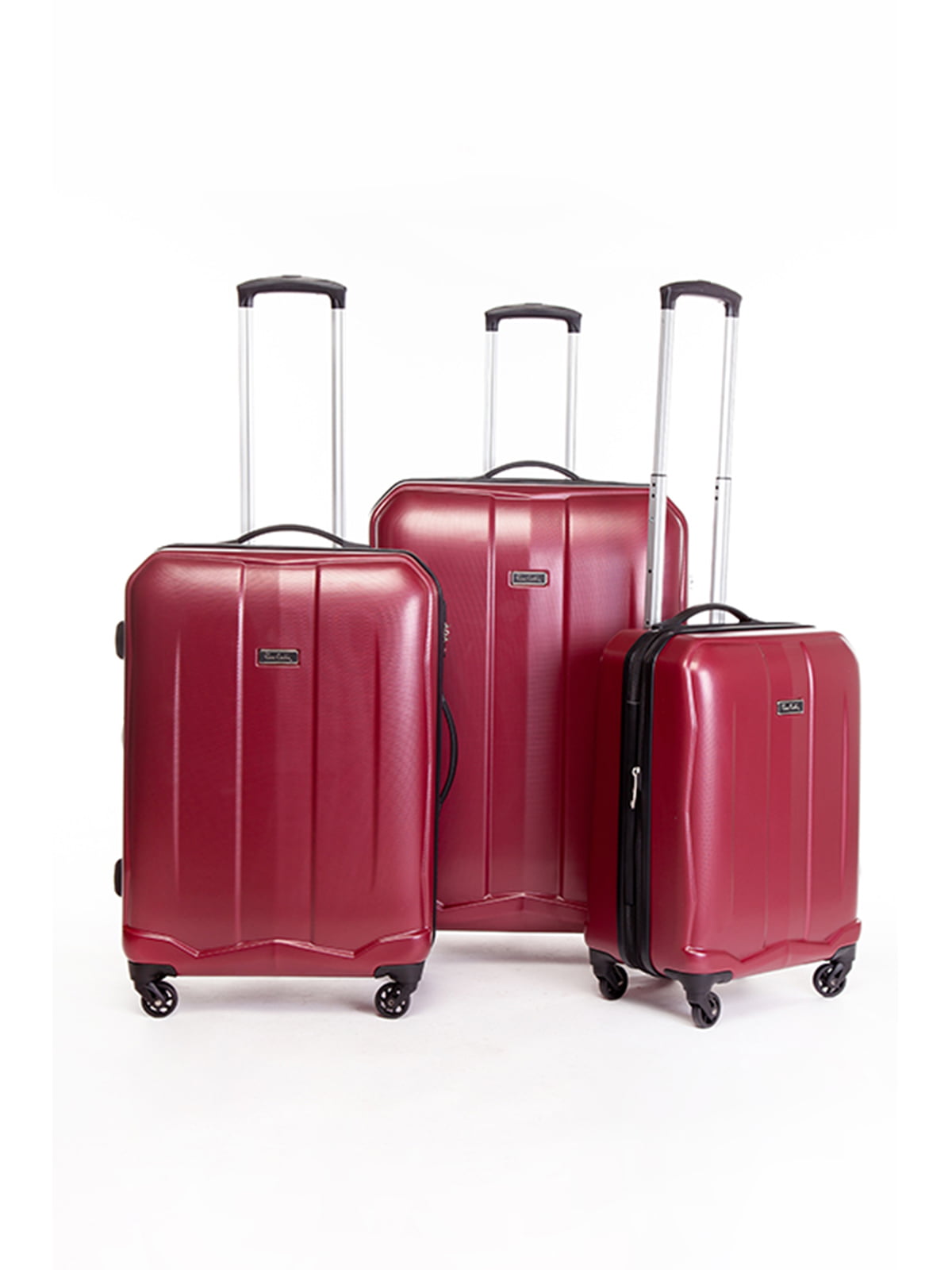 Набір валіз червоних (3 шт.) | 5298010