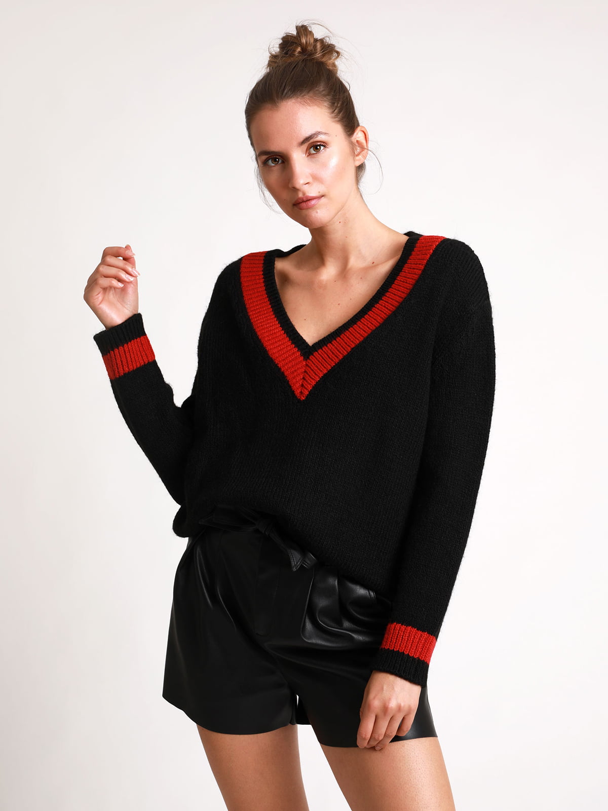 Пуловер черный | 5296570