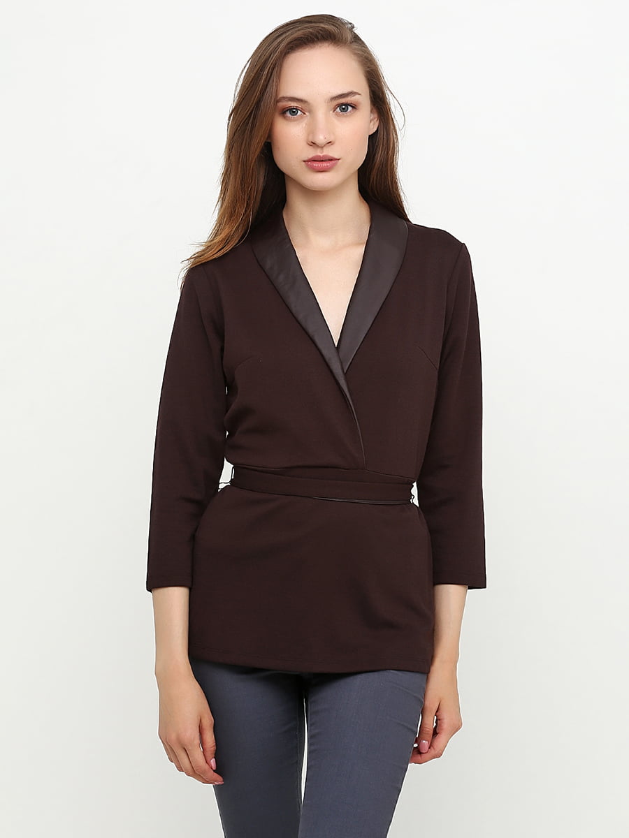 Блуза коричнева | 5308651