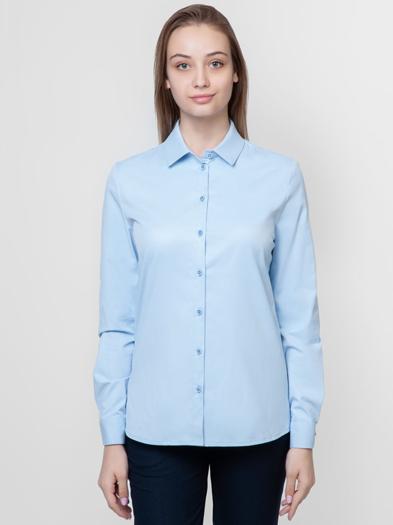 Рубашка голубая | 5309520