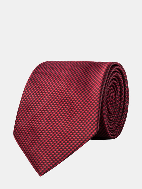 Краватка червона з візерунком | 5310806