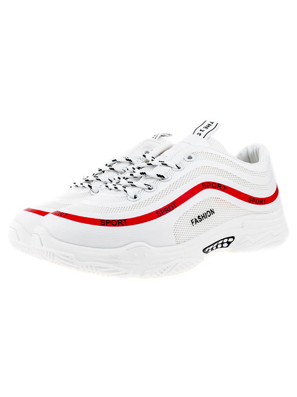 Кросівки біло-червоні | 5316092
