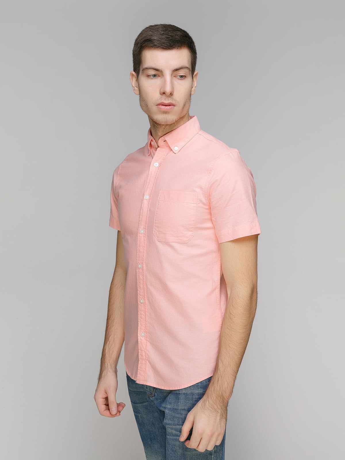 Рубашка персикового цвета | 5318918
