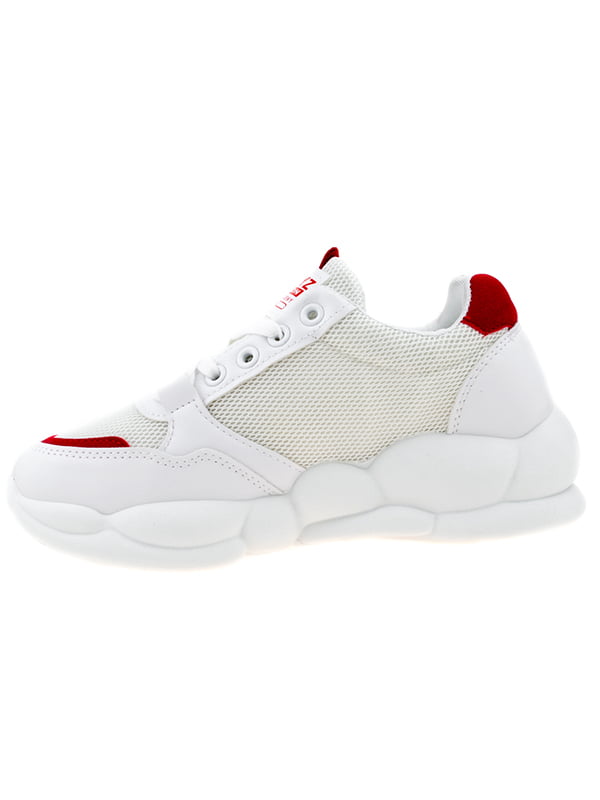 Кросівки біло-червоні | 5321932