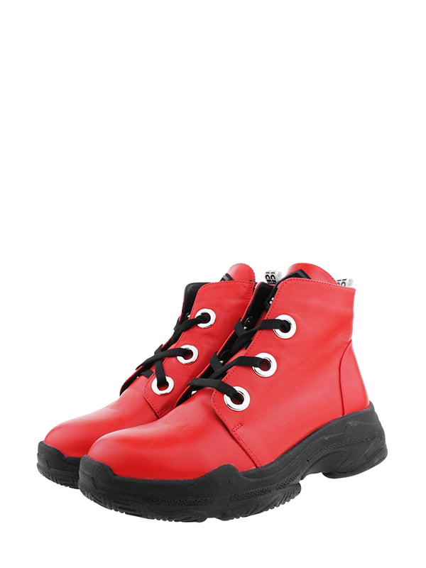 Ботинки красные | 5345399
