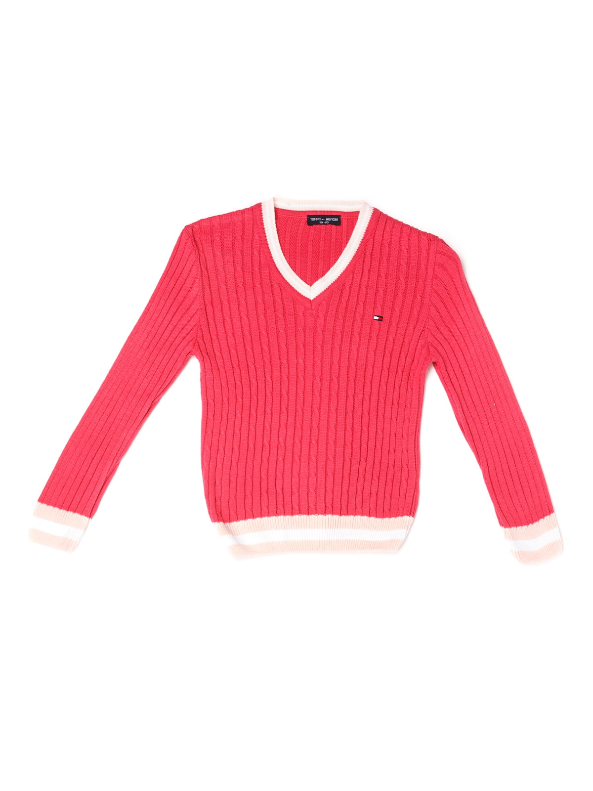 Пуловер коралового кольору | 5327022