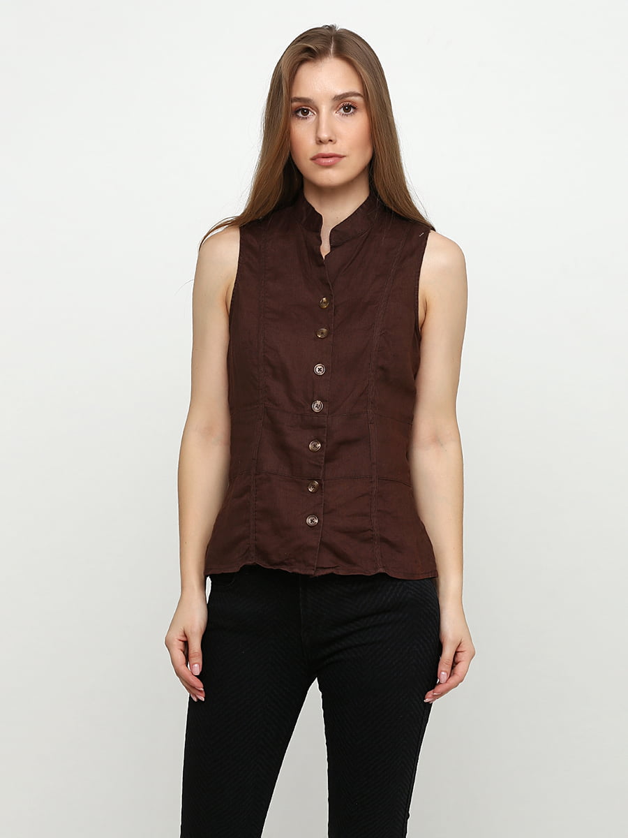Блуза коричнева | 5350478