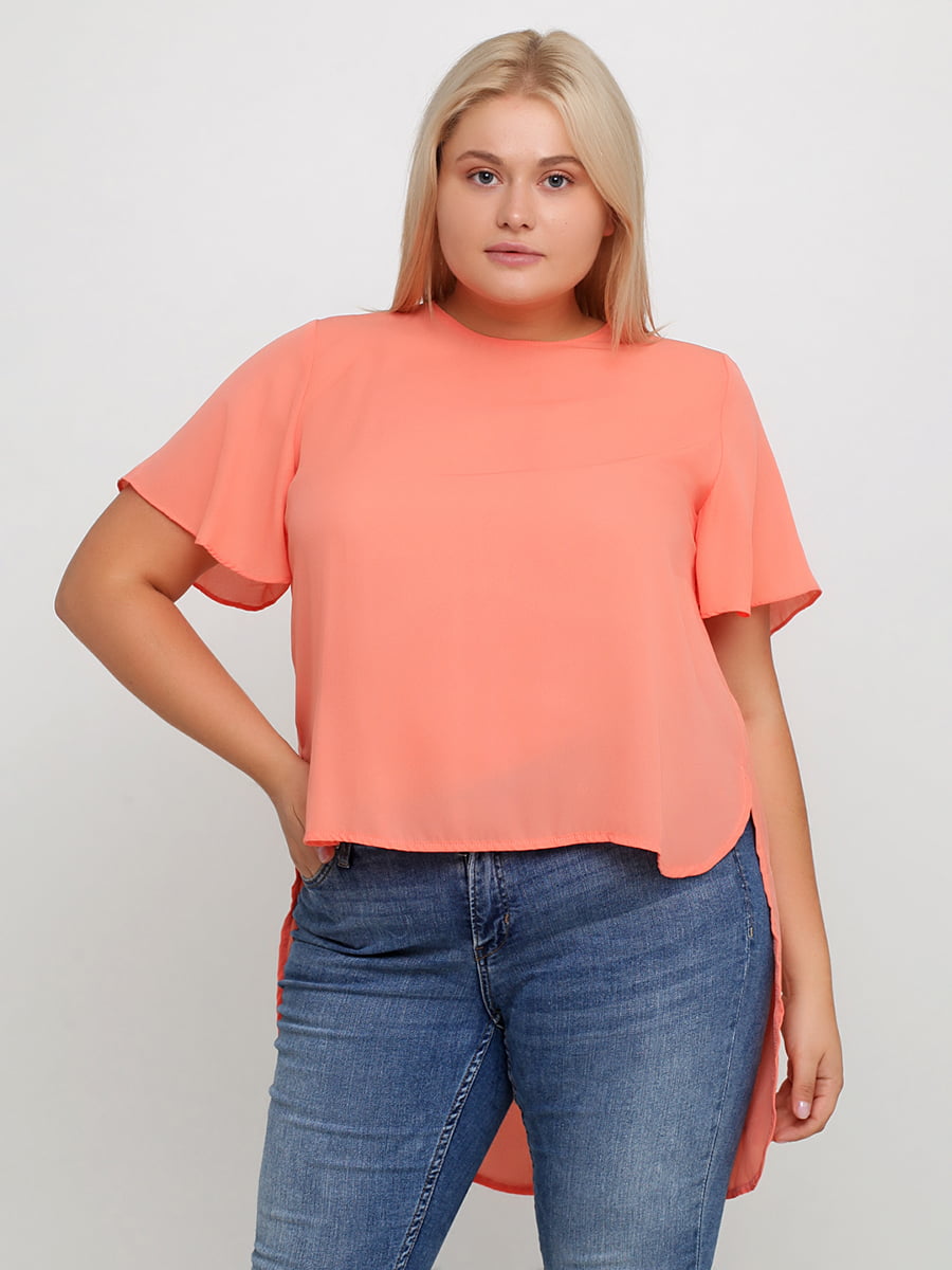 Блуза персикового кольору | 5350578