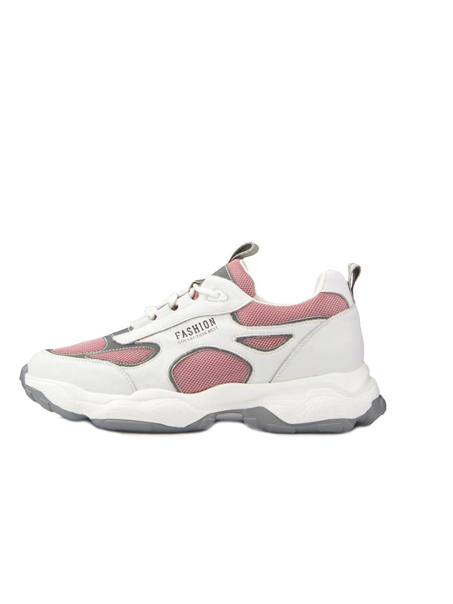 Кросівки біло-рожеві | 5351153