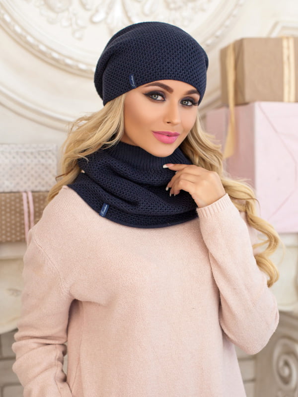 Комплект: шапка и шарф-хомут | 5354525