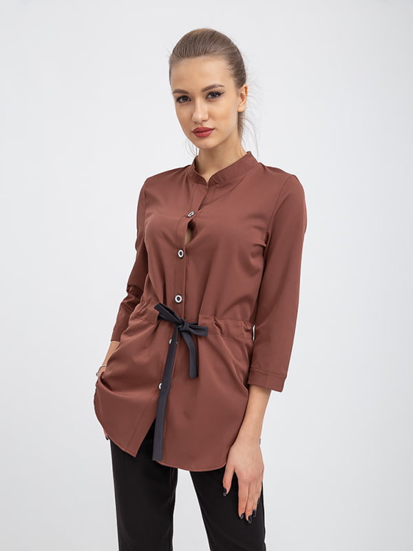 Блуза коричневая | 5364211