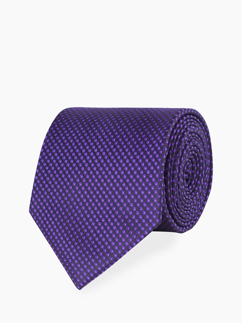 Краватка фіолетова з візерунком | 5310839