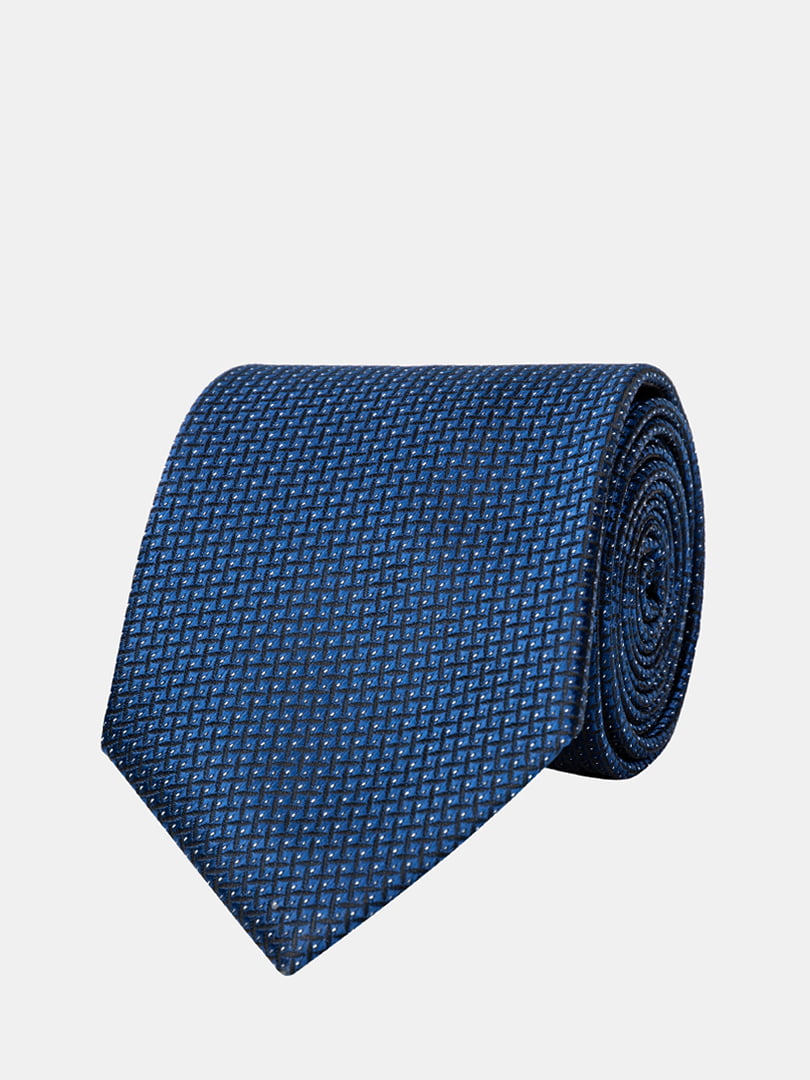 Краватка синя з візерунком | 5366171