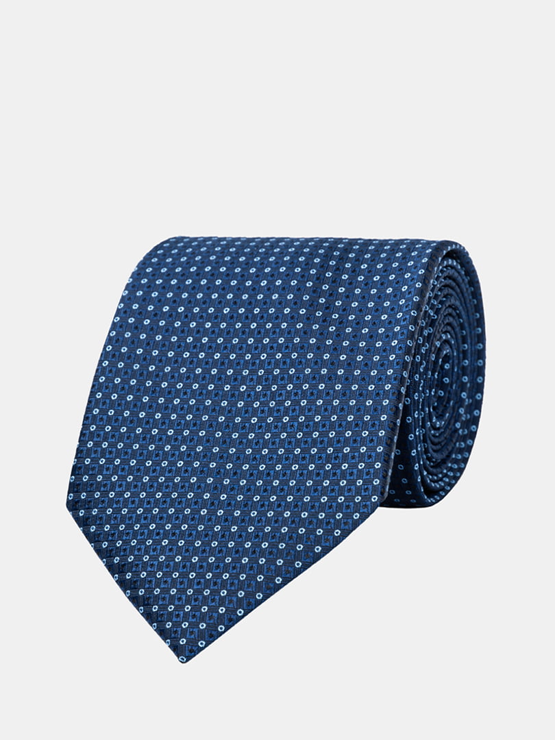 Краватка синя з візерунком | 5366172