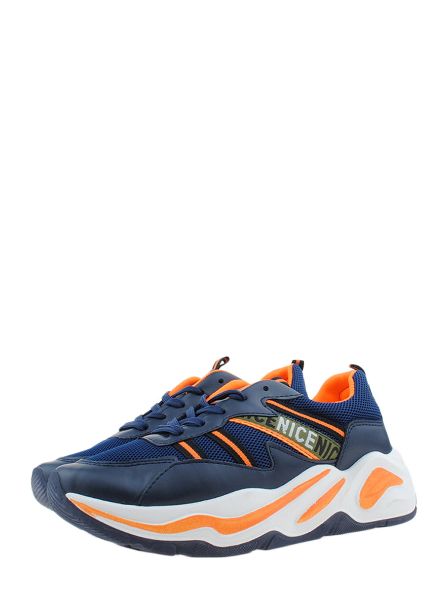 Кросівки синьо-помаранчеві | 5367636