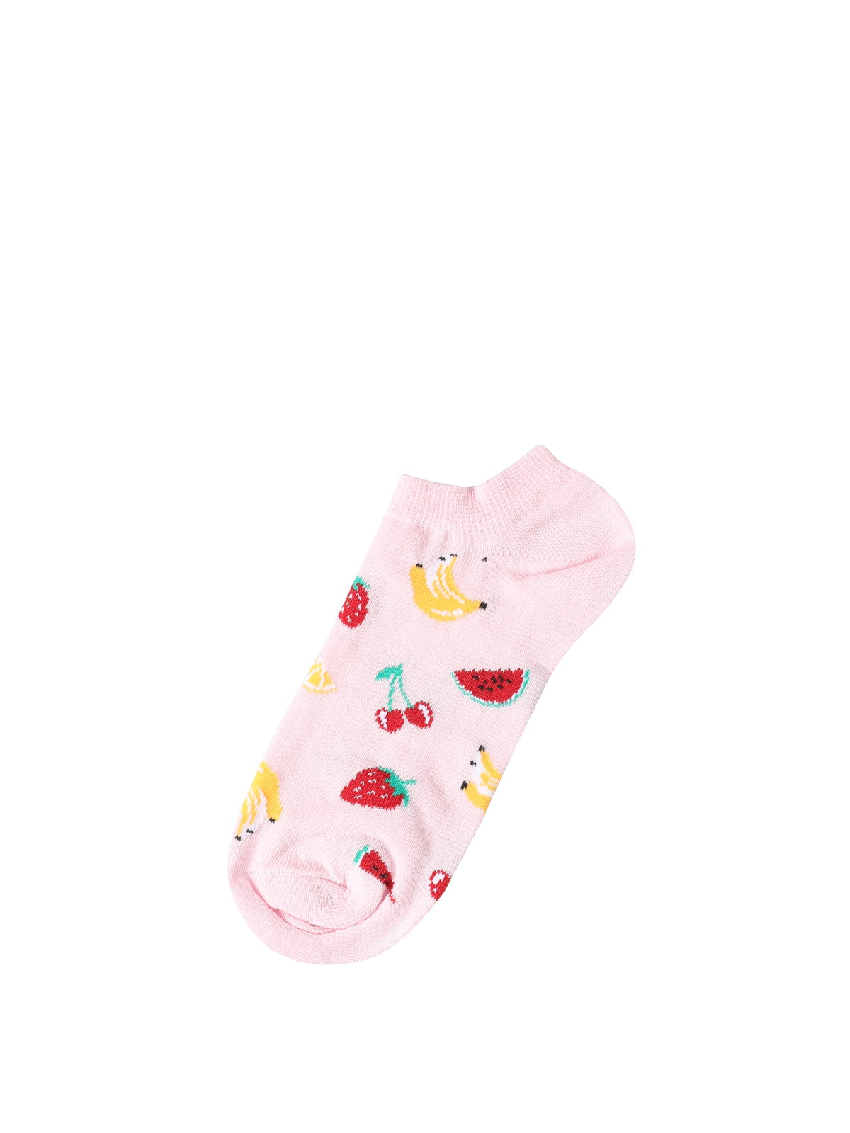 Шкарпетки рожеві в принт | 5377702