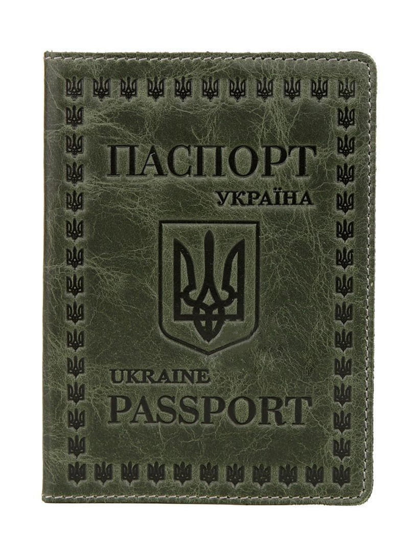 Обложка на паспорт зеленая | 5382183