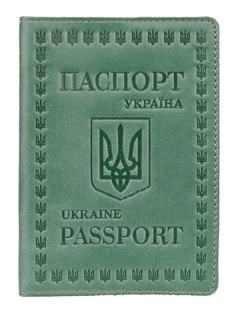 Обложка на паспорт зеленая | 5382185