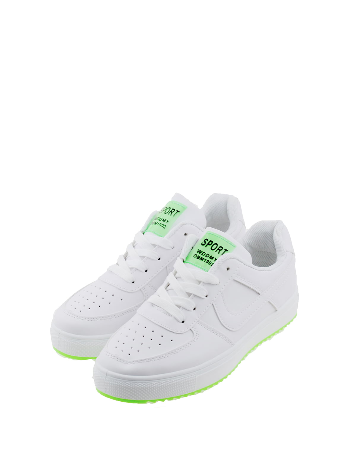 Кросівки біло-зелені | 5323539