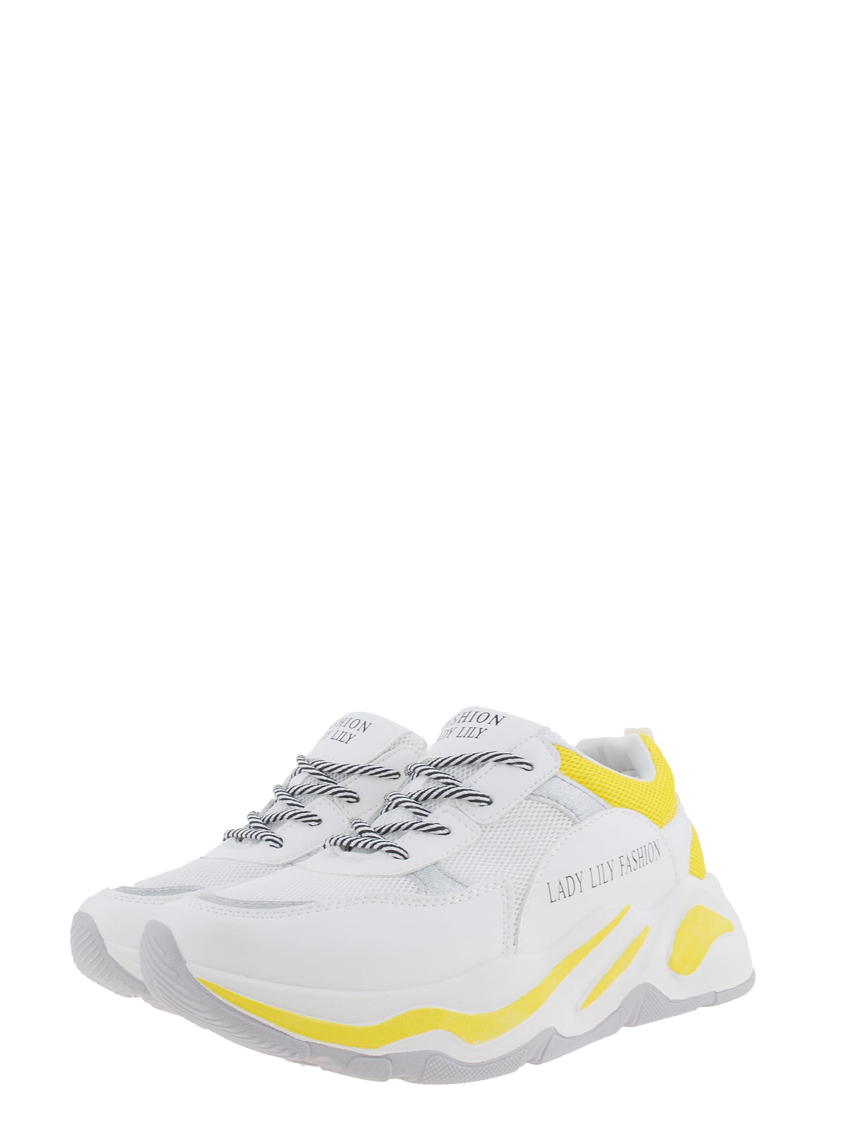 Кросівки біло-жовті | 5367646