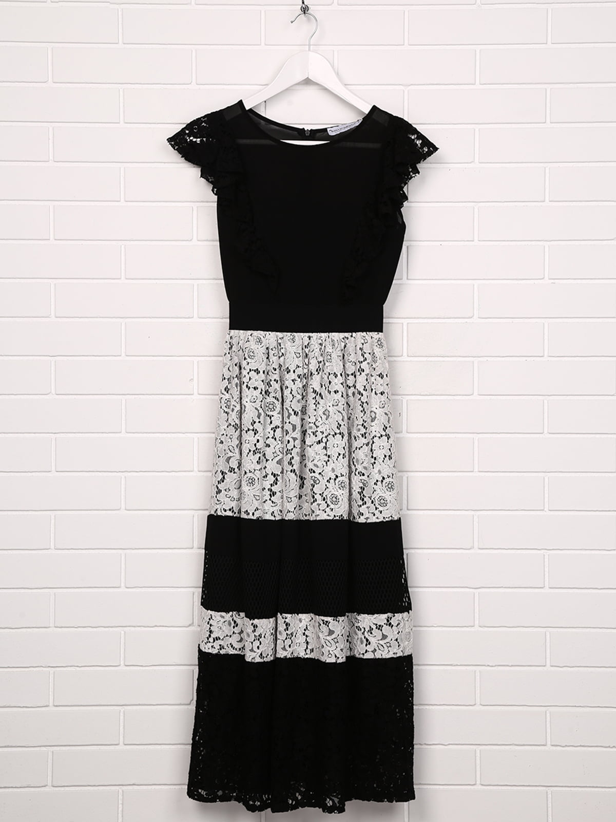 Платье черно-белое | 5397509