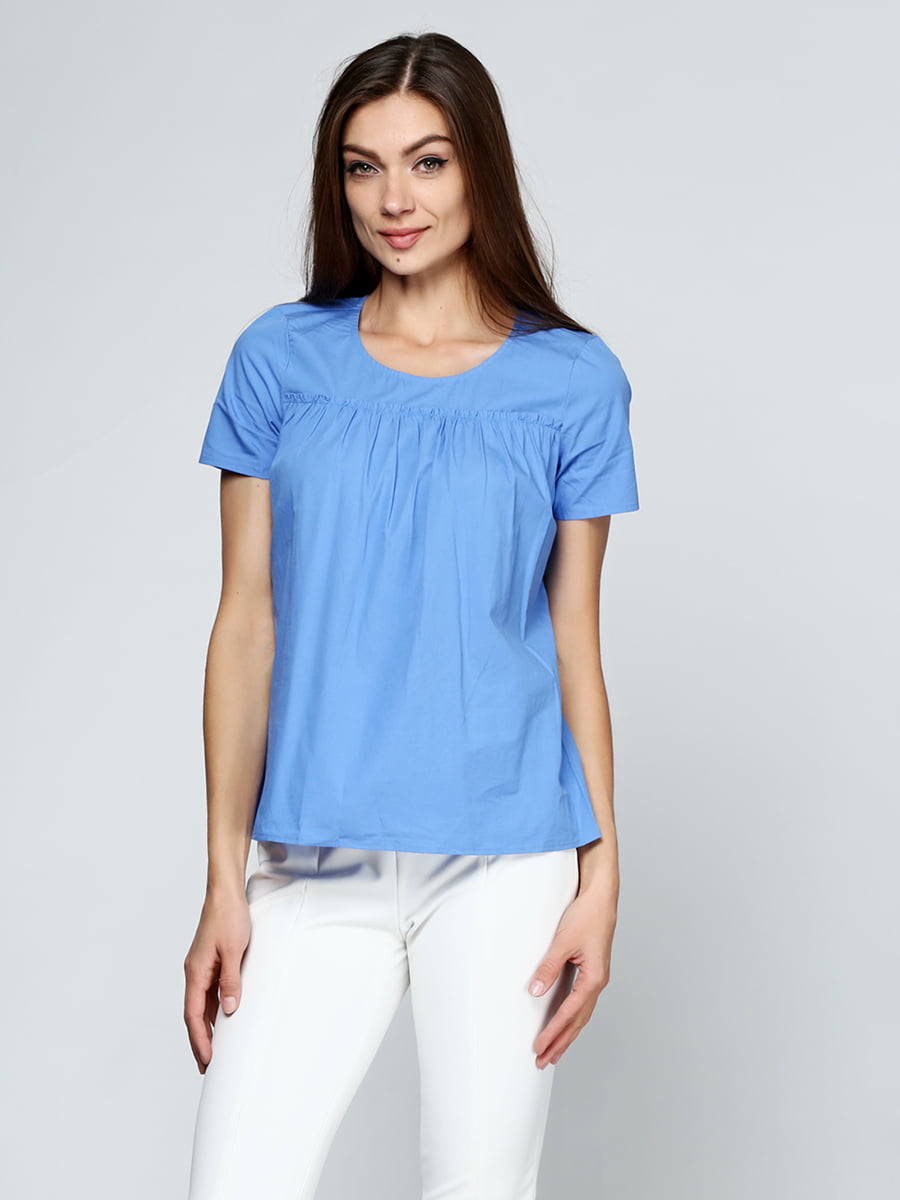 Блуза синяя | 5399334