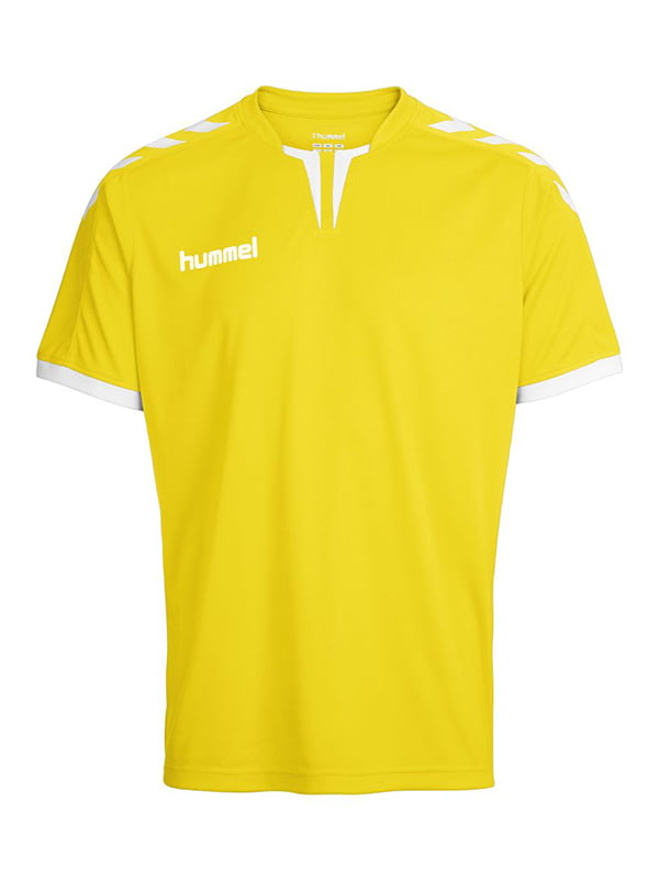 Футболка желтая с логотипом | 5421622